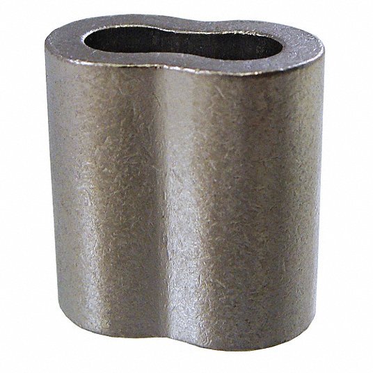 LocoLoc SL2-2N Sleeve, Copper, 1/16 in., Nickel Plated
