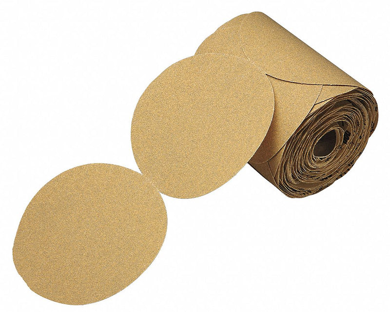 3M 01421 PSA Sanding Disc Roll, 5 in, P280, Non-Vacuum, 175 Discs