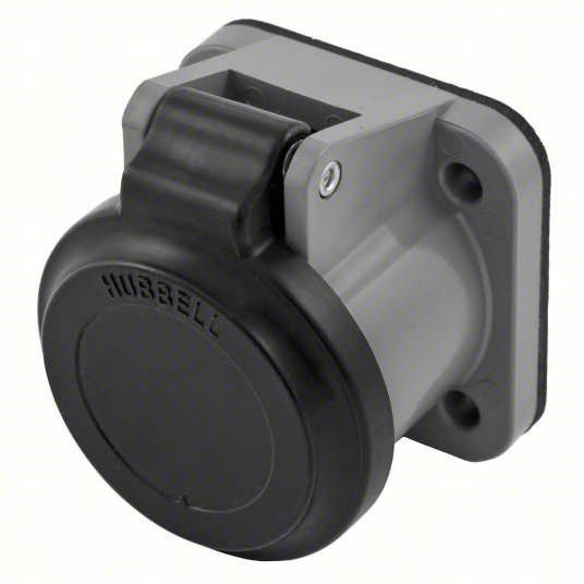 Hubbell HBLNCBK Single Pole Connector 400 A Compatible Device Current, Black