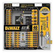 Dewalt DWA2T40IR Screwdriver Bit Set Screwdriver Bit Set, 40 No. of Pieces, 1/4 in Hex Shank Size, Steel