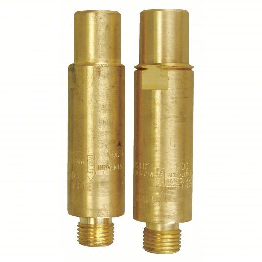 Victor 0656-0004 Flashback Arrestor Set Regulator Mount, 9/16"-18, For Oxygen & Fuel