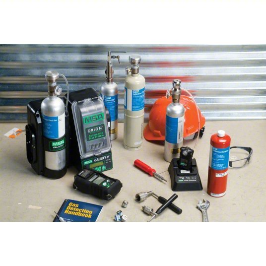 MSA 10045035 Calibration Gas Nitrogen, +/-5% Accuracy, CH4/CO/H2S/O2