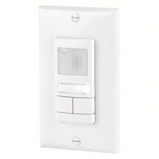 Occupancy Sensor WSX PDT 2P NL WH, Fluorescent/Incandescent/LED, Hard Wired, 800W