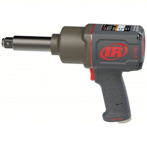 Ingersoll Rand 2146Q1MAX-3 Air Impact Wrench, Extended, Compact, Gen Duty, 3/4 in Square Drive Size