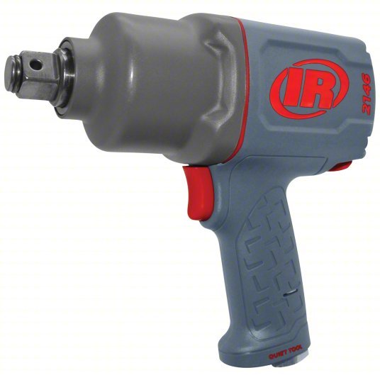 Ingersoll Rand 2146Q2MAX Air Impact Wrench Pistol Grip, Std, Compact, Gen Duty, 1 in Square Drive Size