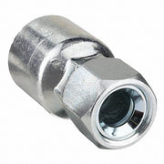 Parker 10643-8-8 Hydraulic Crimp Fitting Steel x Steel, Straight, -8 For Hose Dash Size, Female x Genderless