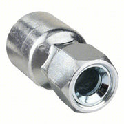 Parker 10643-4-4 Hydraulic Crimp Fitting Steel x Steel, Straight, -4 For Hose Dash Size, Female x Genderless