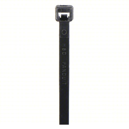 Panduit PLT3I-C0 Cable Tie 11 1/2 in Nominal Lg, 3 in Nominal Max. Bundle Dia., 0.14 in Wd, Black, 100 PK