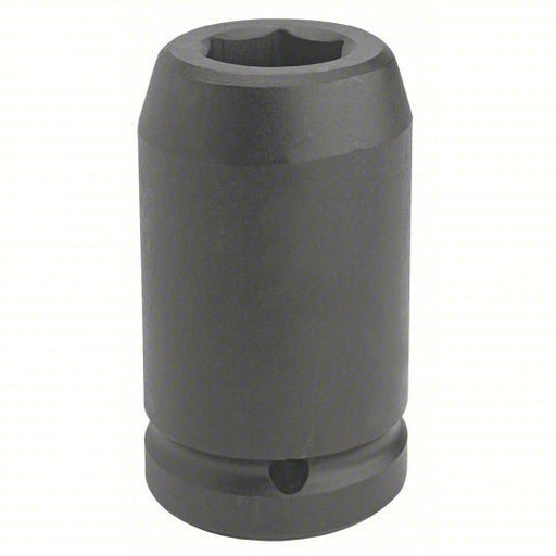 Proto J10050L Impact Socket 1 in Drive Size, 3 1/8 in Socket Size, 6-Point, Deep, Black Oxide