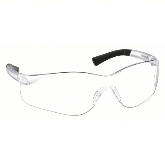 MCR Safety BK310AF Safety Glasses Anti-Fog /Anti-Scratch, No Foam Lining, Wraparound Frame, Frameless PK12