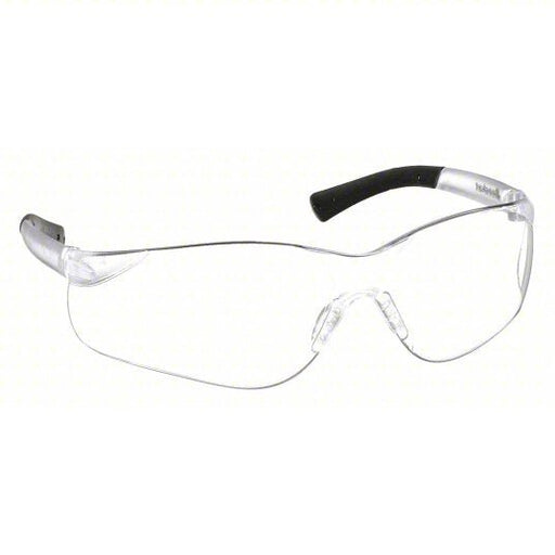 MCR Safety BK310AF Safety Glasses Anti-Fog /Anti-Scratch, No Foam Lining, Wraparound Frame, Frameless PK12