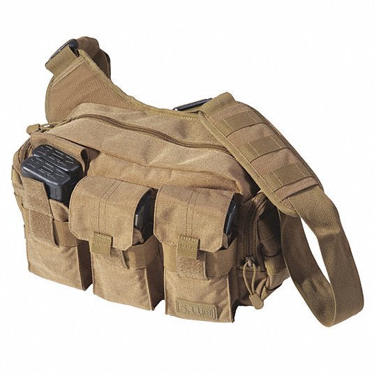 5.11 Tactical 56026 Bag, 1050D Nylon, Flat Dark Earth, 8-1/4" Height