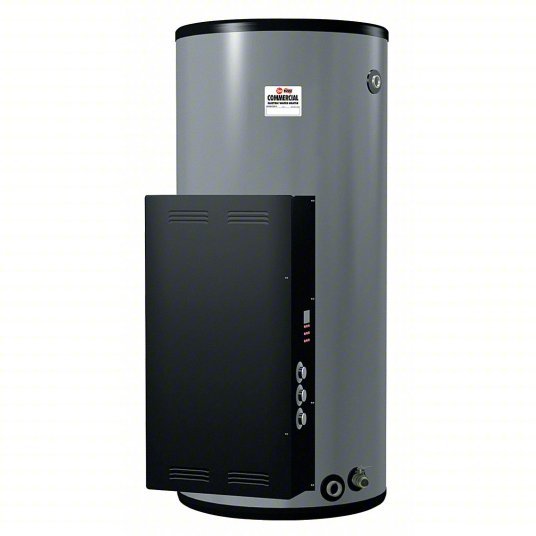 Rheem ES120-18-G Electric Water Heater 480V AC, 120 gal, 18,000 W, Single/Three Phase, 67.6 in Ht