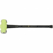 Wilton 21430 Standard Sledge Hammer, Steel Handle, 14 lb Head Wt, 3 in Dia, 32 in Overall Lg, Round Shape