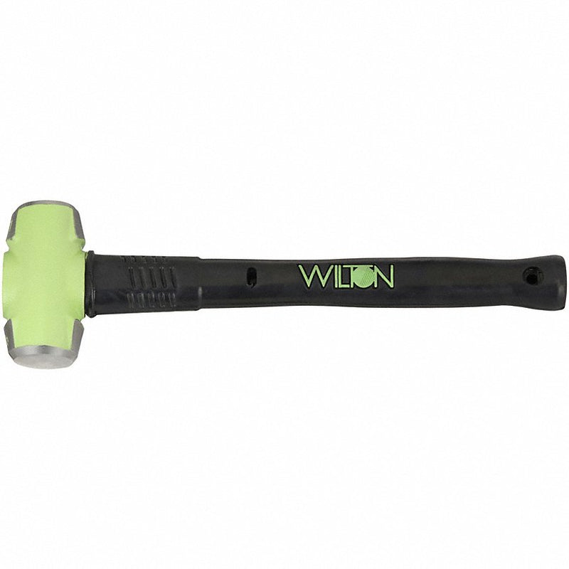 Wilton 40416 Soft Face Sledge, 4 lb, 18 In, Rubber/Steel