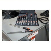 Nicholson 22030HNNN 9 Piece 6", 8", 10" & 12" Maintenance File Set with Ergonomic Handles