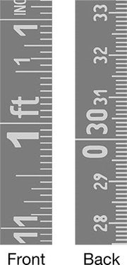 McMaster 2291A41 Liquid-Level Tape Measure for Liquid in Tank