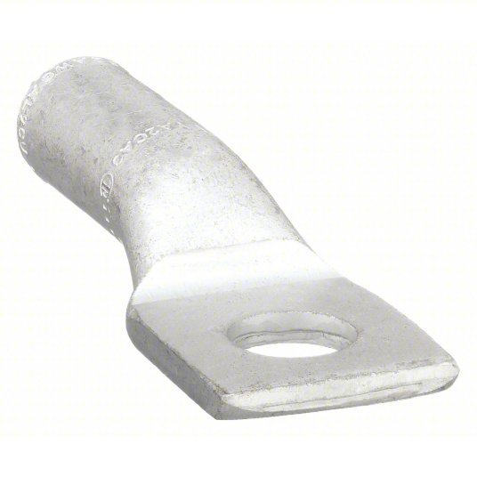 Burndy YA2CA3 One-Hole Lug Compression Connector 2 AWG Max Wire Size, 3/8 in Stud Size, HYLUG