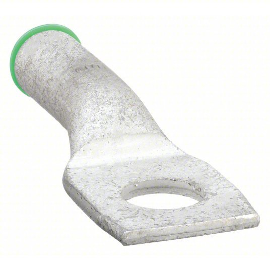 Burndy YA4CA6 One-Hole Lug Compression Connector 4 AWG Max Wire Size, 3/8 in Stud Size, HYLUG