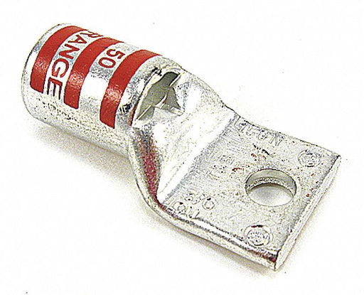 Thomas & Betts 54162-TB Compression Lug, 1/4 in Stud Size, 3/0 AWG For Wire Sizes, Stranded Wire Type, Std, Copper