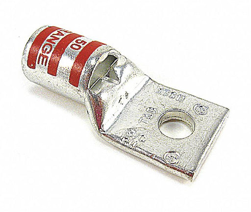 Thomas & Betts 54163-TB Compression Lug, 5/16 in Stud Size, 3/0 AWG For Wire Sizes, Stranded Wire Type, Std, Copper PK10