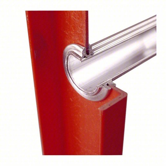 Werner D6224-2 Extension Ladder 24 ft Industry Ladder Size, 21 ft Extended Ladder Ht, D-Rung, 52 lb Net Wt