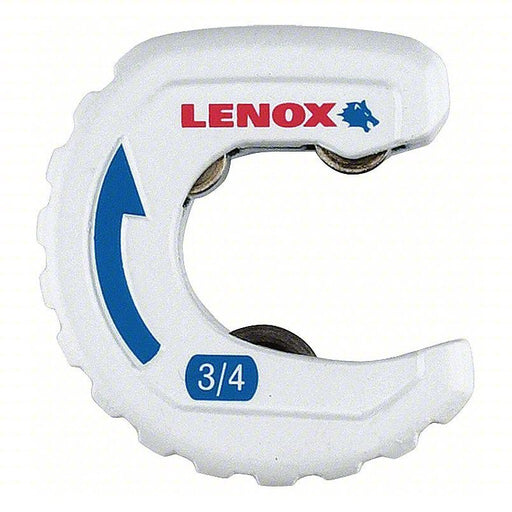 Lenox 14831TS34 Tubing Cutter 3/4 in OD Cutting Capacity, Std Wheel Cutter, 3 1/2 in Tool Lg
