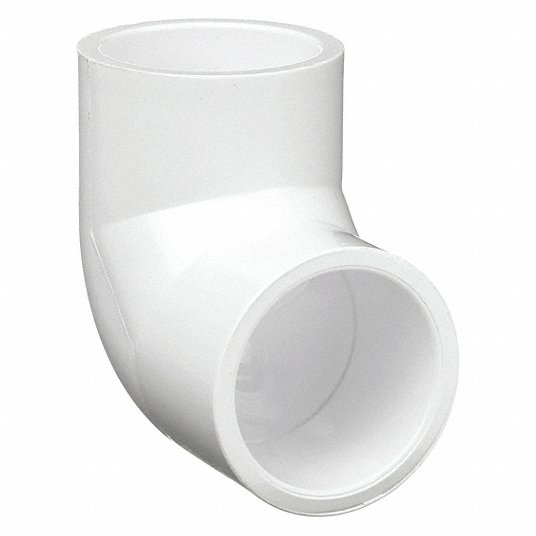 Lasco 406005BC 90° Elbow 1/2 in x 1/2 in Fitting Pipe Size, Schedule 40, Female Socket x Female Socket, 600 psi