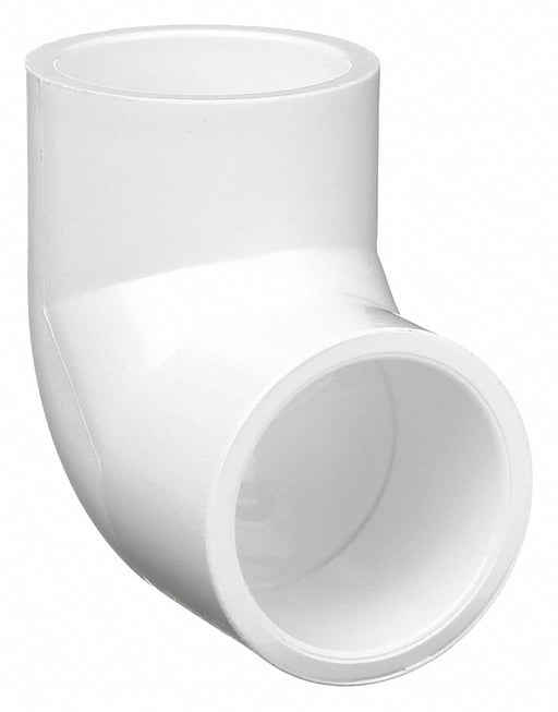 Approved Vendor 406007BC PVC 90 Degree Pipe Elbow, Schedule 40, 3/4 in