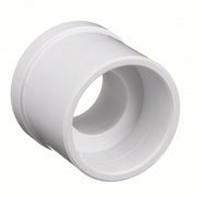 Lasco 437168 Reducing Bushing 1 1/4 in x 1 in Fitting Pipe Size, Schedule 40, Male Spigot x Female Socket, White