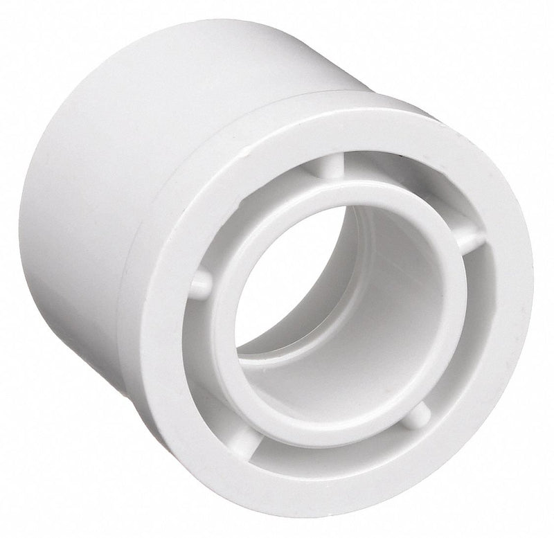Approved Vendor 437250 PVC Reducing Bushing, Schedule 40, 2 in x 1-1/4 in