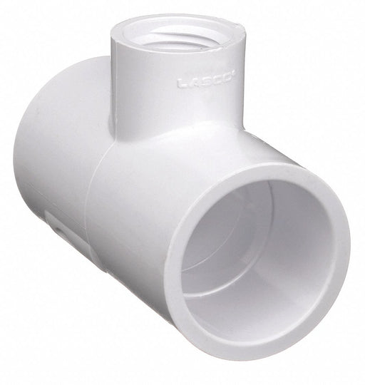 Approved Vendor 402248 PVC Reducing Tee, Schedule 40, 2 in x 2 in x 3/4 in