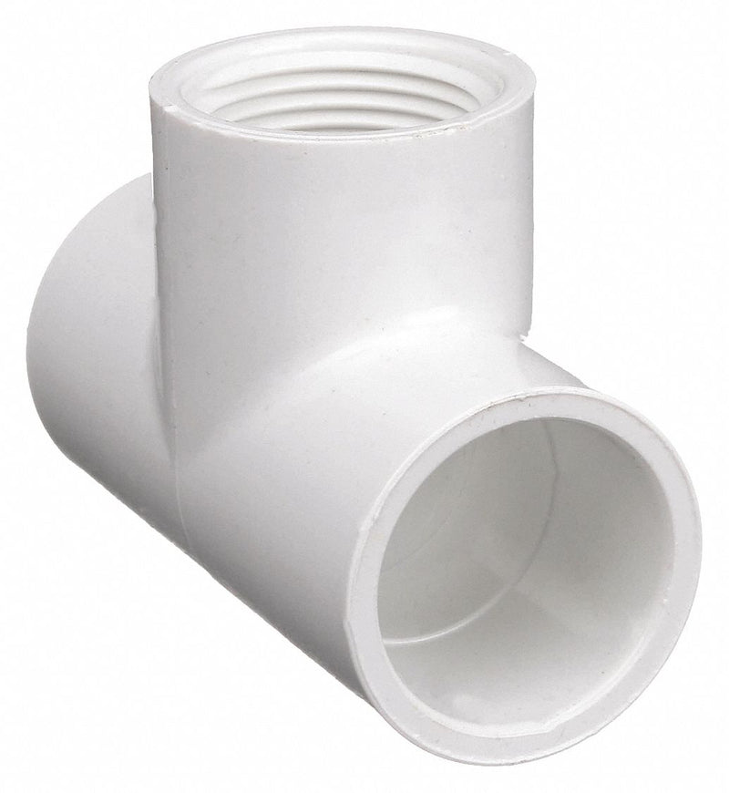 Approved Vendor 402007 PVC Tee, Schedule 40, 3/4 in
