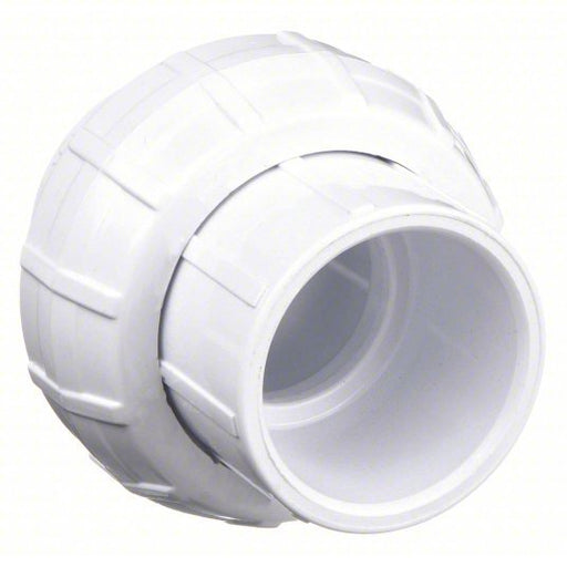 Redwood 457020 Union 2 in x 2 in Fitting Pipe Size, Schedule 40, Female Socket x Female Socket, 280 psi, White