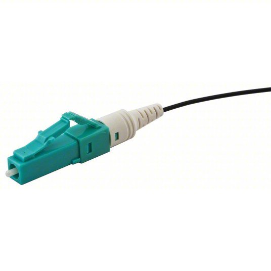 Hubbell FCLC900K50GM12 Fiber Optic Connector Color: Aqua, Fiber Optic Connectors, Std, OM3/OM4