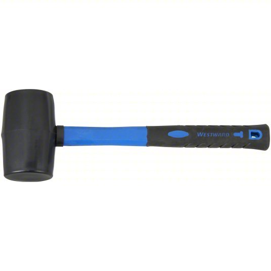 Redwood RW22PN84 Plastic Mallet Steel Handle, 24 oz Head Wt, 2 5/8 in Dia, 4 1/2 in Head Lg, 14 in Overall Lg