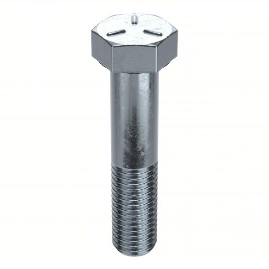 Redwood N01200.062.0375 Hex Head Cap Screw Steel, Grade 5, Zinc Plated, 5/8"-11, Coarse, 3 3/4 in lg, 5 PK