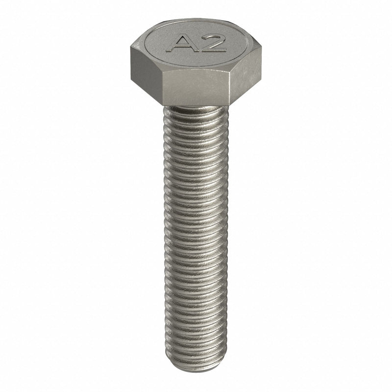 M8x1.25 A2 SS Hex Cap Screw