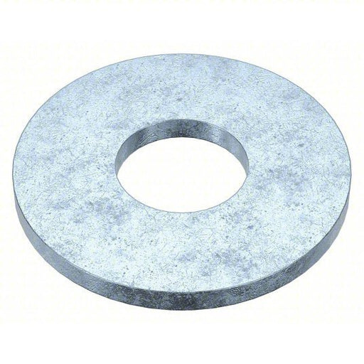 Fabory U38130.062.0001 Flat Washer, Fits Bolt Size 5/8 in , Steel Zinc Plated Finish, 25 PK
