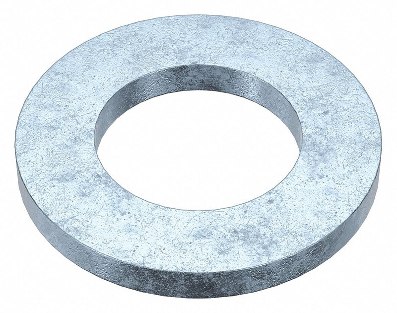 Approved Vendor M38130.160.0001 Flat Washer, Zinc Plated, Steel, M16 Screw Sz, 17.27 mm In Dia, 30 mm Out Dia, 25 PK