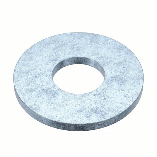Fabory U38210.025.0150 Fender Washer For Screw Size 1/4 in, Steel, Not Graded, Zinc Plated, 0.281 in In Dia, 100 PK