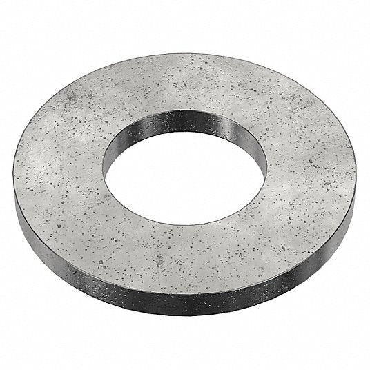Fabory U38403.062.0001 Flat Washer Case Hardened, Black Oxide, Steel, 5/8 in Screw Sz, 0.651 in In Dia, 25 PK