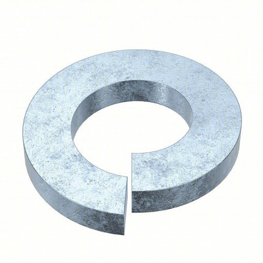 Fabory U37020.037.0001 Split Lock Washer For Screw Size 3/8 in, Split Lock, Steel, Zinc Plated, 0.377 in Inside Dia, 50 PK