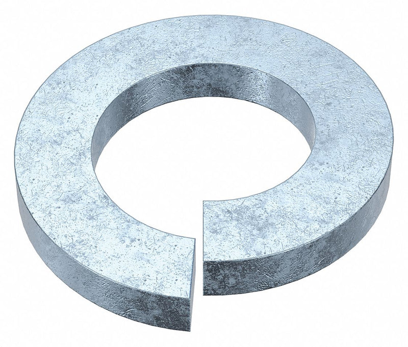 Approved Vendor M37020.160.0001 Split Lock Washer, Case Hardened, Zinc Plated, Steel, M16 Screw Sz, 17 mm Max. Inside Dia, 25 PK