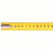 Keson PGT5MV Tape Measure Metric, Nonmagnetic Single Hook Tip, Plastic, 5 m, 8 ft Standout Lg, Std Blade