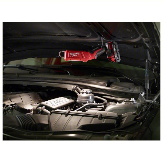 Milwaukee 2352-20 Cordless Stick Light M18, Bare Tool, 300 lm Max., 2 Modes, Hang Hook, Bare Tool
