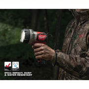 Milwaukee 2353-20 Cordless Flashlight: M12, Bare Tool, 750 lm Max., 3 Modes, Hand Held, Bare Tool