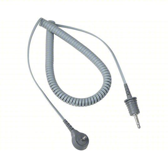 SCS 2360 Dual Conductor Cord Dual Conductor Coil Cord, 5 ft Cord Lg, 1 megaohm Resist Rating - Max
