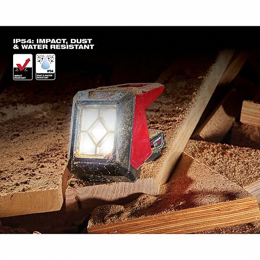 Milwaukee 2364-20 Work Light M12™, Work Light, 1,000 lm Max., 3 Modes, 5 3/4 in Max. Ht, 12V DC