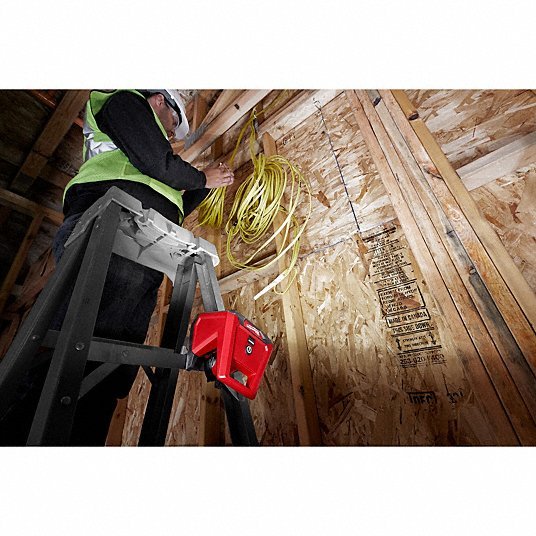 Milwaukee 2364-20 Work Light M12™, Work Light, 1,000 lm Max., 3 Modes, 5 3/4 in Max. Ht, 12V DC